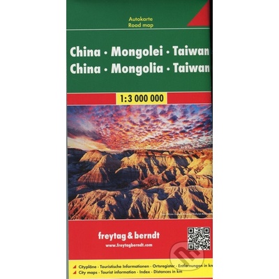 Autokarte China Mongolei