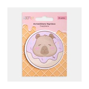 Goomby Лепящи листчета Capybara 30 листа