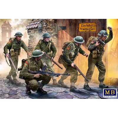 MASTER BOX LTD British Infantry. Western Europe. 1944-1945 MasterBox 1:35