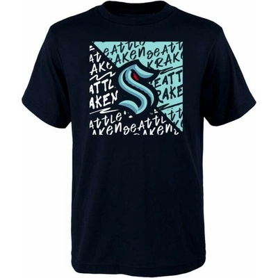 Outerstuff dětské tričko Seattle Kraken Divide Ss Ctn Tee