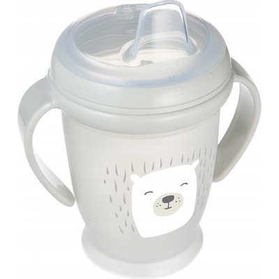 Canpol babies LOVI nevylévací hrníček mini Buddy Bear béžový 250 ml
