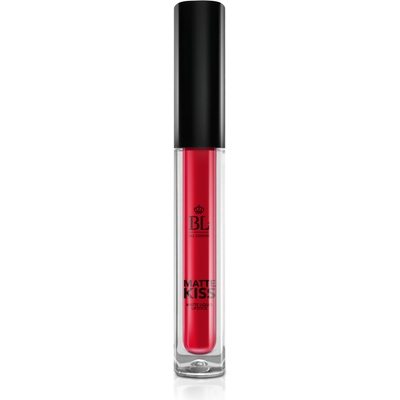 Bel London Течно червило Matte Kiss, 06 Poppy Red, 5 ml