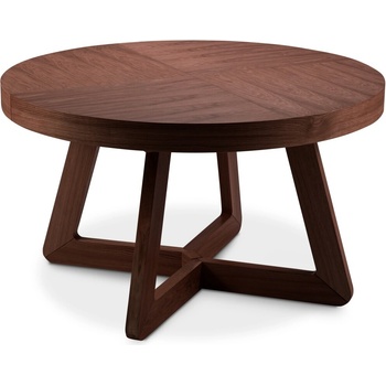 Micadoni Jedálenský stôl Dustin tmavohnedý dub