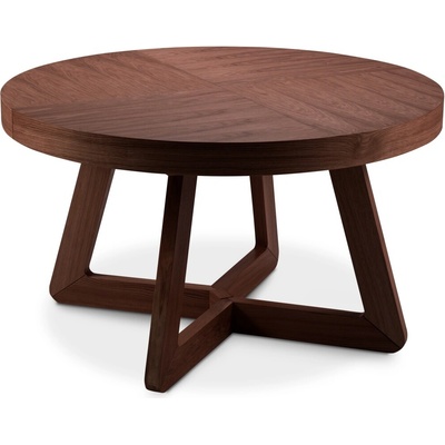 Micadoni Jedálenský stôl Dustin tmavohnedý dub