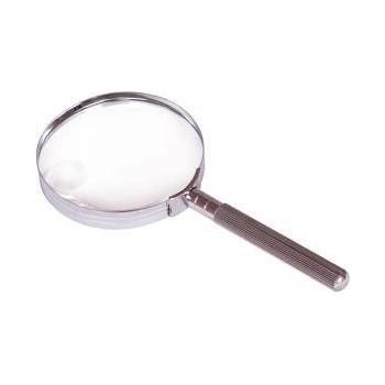 Levenhuk Лупа Levenhuk Zeno Handy ZH25, Диаметър: 90 / 21 мм, Увеличние: 2х / 6х, Оптична пластмаса, Бифокална леща, Сребриста, levenhuk-74056