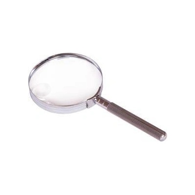 Levenhuk Лупа Levenhuk Zeno Handy ZH25, Диаметър: 90 / 21 мм, Увеличние: 2х / 6х, Оптична пластмаса, Бифокална леща, Сребриста, levenhuk-74056