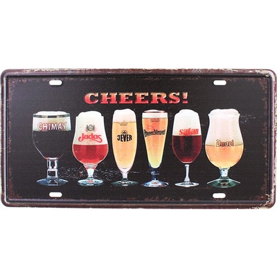 Retro ceduľa Pivo 30x15cm