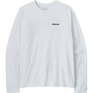 Patagonia Мъжка блуза с дълъг ръкав Patagonia L/S P-6 Logo Responsibili-Tee Longsleeve - Fiber White - размер XL (016-7132-3515)