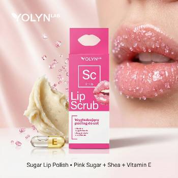 Yolyn Захарен скраб за кадифени устни YOLYN LAB Lip Scrub (YN010831)