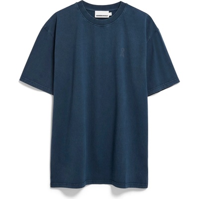 Armedangels Мъжка тениска ARMEDANGELS Iconic Å Maarkos Gd T-shirt - Night Sky Washed - размер XXL (216-8454-0115)