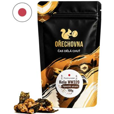 Ořechovna Pražené kešu WW320 Chuť Japonska & sushi 100 g