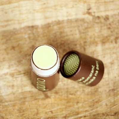 Ponio Přírodní veganský balzám na rty máta & pomeranč 9 ml