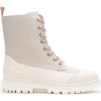 Calvin Klein Jeans Боти chunky combat laceup boot rub