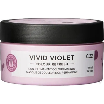 Maria Nila Jemná vyživujúca maska bez permanentných farebných pigmentov Vivid Violet (Colour Refresh Mask) 100 ml