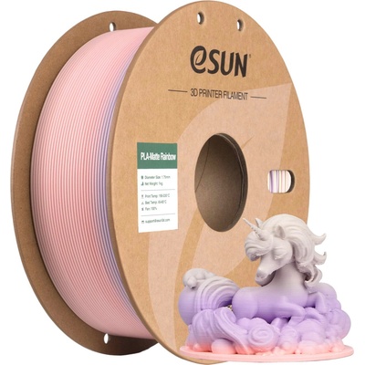 eSUN PLA-Matte Rainbow B - 1, 75 mm / 1000 g (PLA-MTRB175RB-B1P1)
