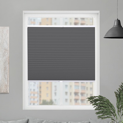 FOA Plisé roleta, s profilom Classic, Tieniaca, Sivá, P 161 30 x 210 cm