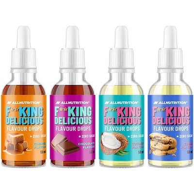 Allnutrition Fitking Delicious Flavour Drops 50 ml Karamel – Sleviste.cz