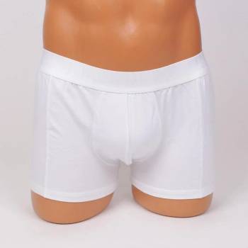 Image 1 of Мъжки бял боксер с външен ластик