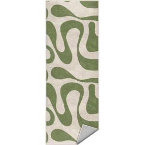Mila Home Зелена пътека подходяща за пране 80x200 cm Matcha Latte - Mila Home (HKG-MMN-Colorful-012-80x200)