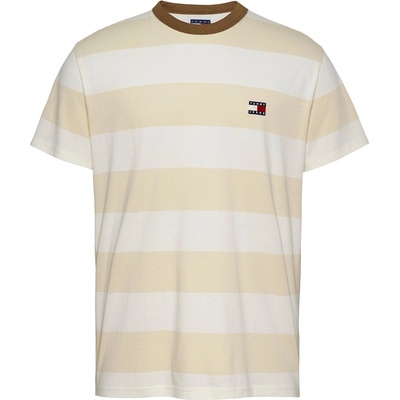 Tommy Jeans Тениска Tommy Jeans Men's Bold Stripe Regular Fit T-Shirt - Newsprint