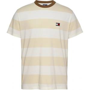 Tommy Jeans Тениска Tommy Jeans Men's Bold Stripe Regular Fit T-Shirt - Newsprint