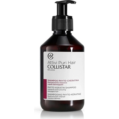 Collistar Šampon pro poškozené vlasy s Phyto-Keratinem (Intensive Restructuring Shampoo) 250 ml