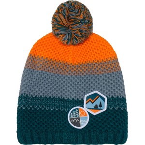 Color Kids Детска зимна шапка (beanie) Color kids Kid's Hat Colorblock Beanie - Gulf Coast - размер 52 cm (904-6661-0312)
