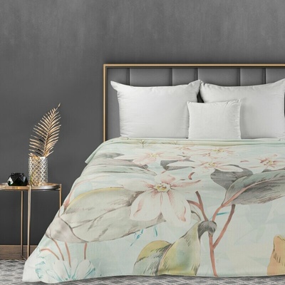 Takoy PREMIUM Deka ARLETA 150x200 polyesterovo-akrylová s potlačou pastelových kvetov-HF-425304 150x200