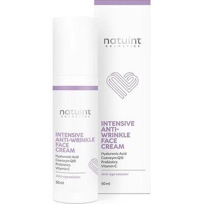 Natuint pleťový krém proti vráskám s kyselinou hyaluronovou 50 ml