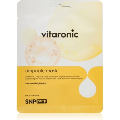 SNP Prep Vitaronic озаряваща платнена маска с витамин С 25ml