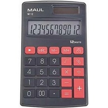 MAUL Vrecková kalkulačka, 12 miestny displej, "M 12"
