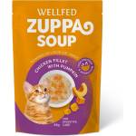 WELLFED Протеинова супа за котки с пилешко филе и тиква, 85 гр