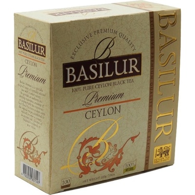 Basilur Premium Ceylon 100 x 2 g