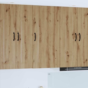 vidaXL Панел за миялна машина KALMAR Дъб 50 x 31 x 100 см (884783)