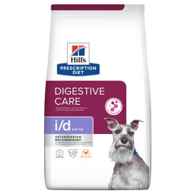 Hill's Prescription Diet Digestive Care i/d ActivBiome Low Fat kuřecí 4 x 1,5 kg