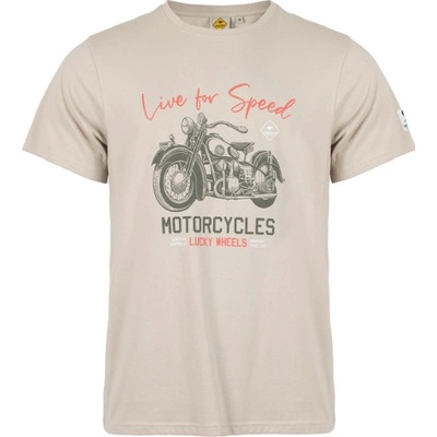 Roadsign Australia Roadsign tričko Motorka Béžová