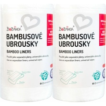 Bobánek Bambusové separační pleny duopack 2 x 100 ks
