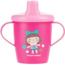 Detské fľaše a učiace hrnčeky Canpol babies netečúci hrnček Toys 250 ml ružová