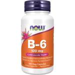 NOW NOW Vitamin B-6 100mg, 100 Capsules - fitnesdobavki - 13,67 лв