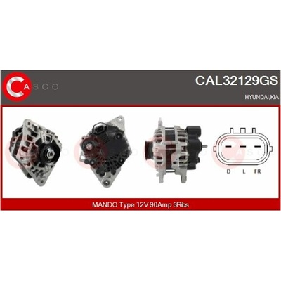 Generátor CASCO CAL32129GS