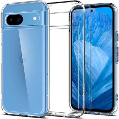 Spigen Противоударен Калъф за Google Pixel 8A, Spigen Ultra Hybrid Case, Прозрачен (ACS07260)