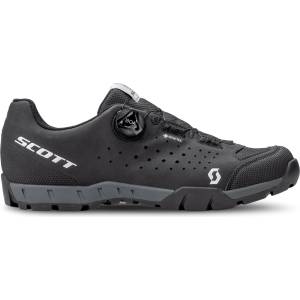 SCOTT Мъжки обувки за планинско колоездене Scott Sport Trail Evo GORE-TEX Cycling shoes - Black / Silver - размер 46 (EU) (036-0787-0217)