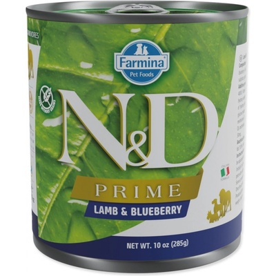 N&D Prime Dog Adult Lamb & Blueberry 285 g
