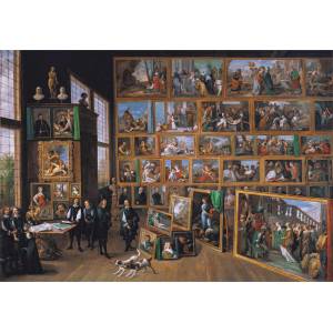 Clementoni - Puzzle Museum Collection: Archduke Leopold Wilhelm in his painting gallery in Brussels - 2 000 piese