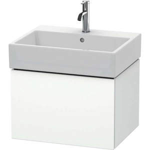 Duravit L-Cube - Шкаф за мивка 39x58x46 см, 1 чекмедже, бял мат LC617501818 (LC617501818)