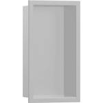 Hansgrohe XtraStoris Original - Ниша за вграждане в стена с рамка, 30x15x10 см, бетонно сива 56057380 (56057380)