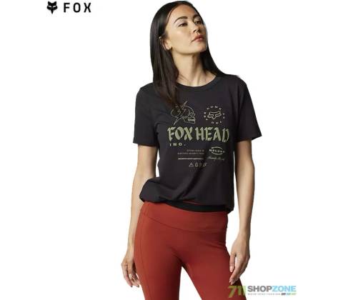 FOX Unlearned Ss Tee Black