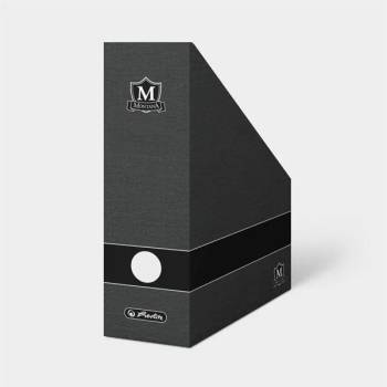 Herlitz Montana 11cm черен картонен държач за документи 09060393 (09060393)