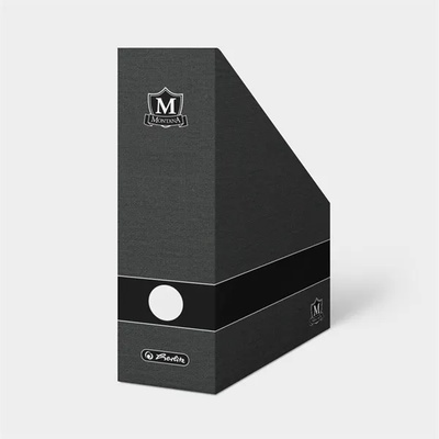 Herlitz Montana 11cm черен картонен държач за документи 09060393 (09060393)