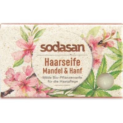 Sodasan Šampon tuhý mandle a konopí 100g
